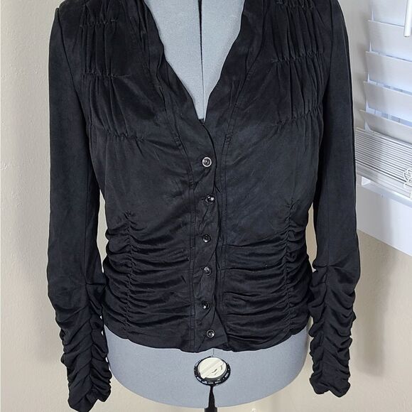 Miilla Jacket Sexy Felt Gothic Style No i036 - Picture 4 of 16